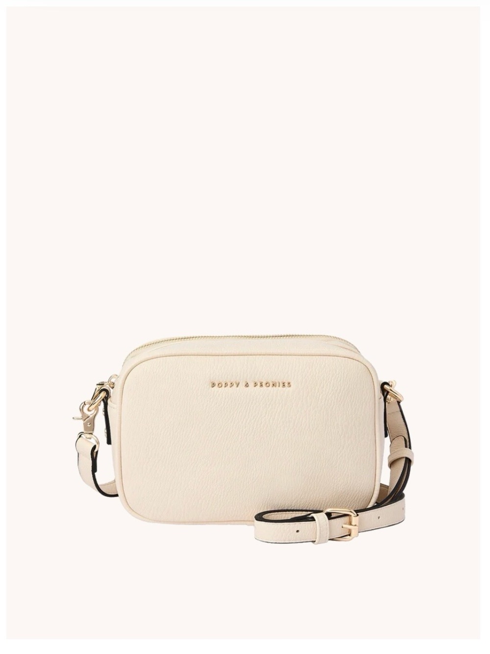 Poppy & Peonies 24/7 Crossbody in Cream